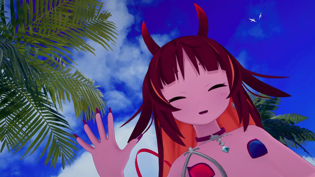 イカスミ族の装束+異色肌テクスチャ9色【猫山苗ちゃん用】