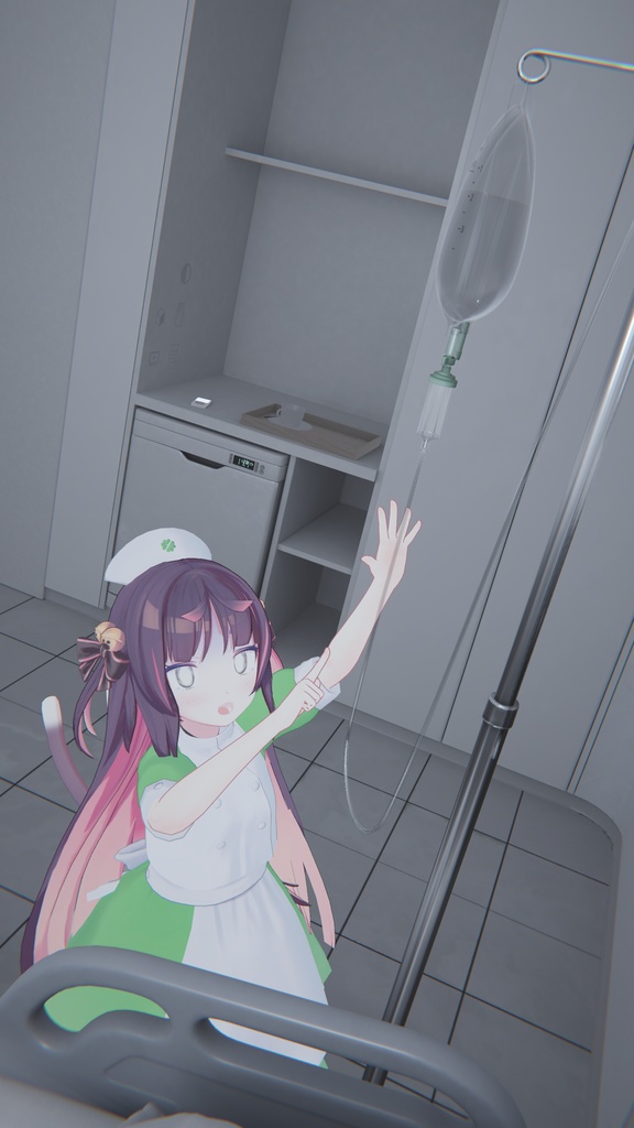 四ツノ葉クリニックのナースさん【猫山苗ちゃん用】