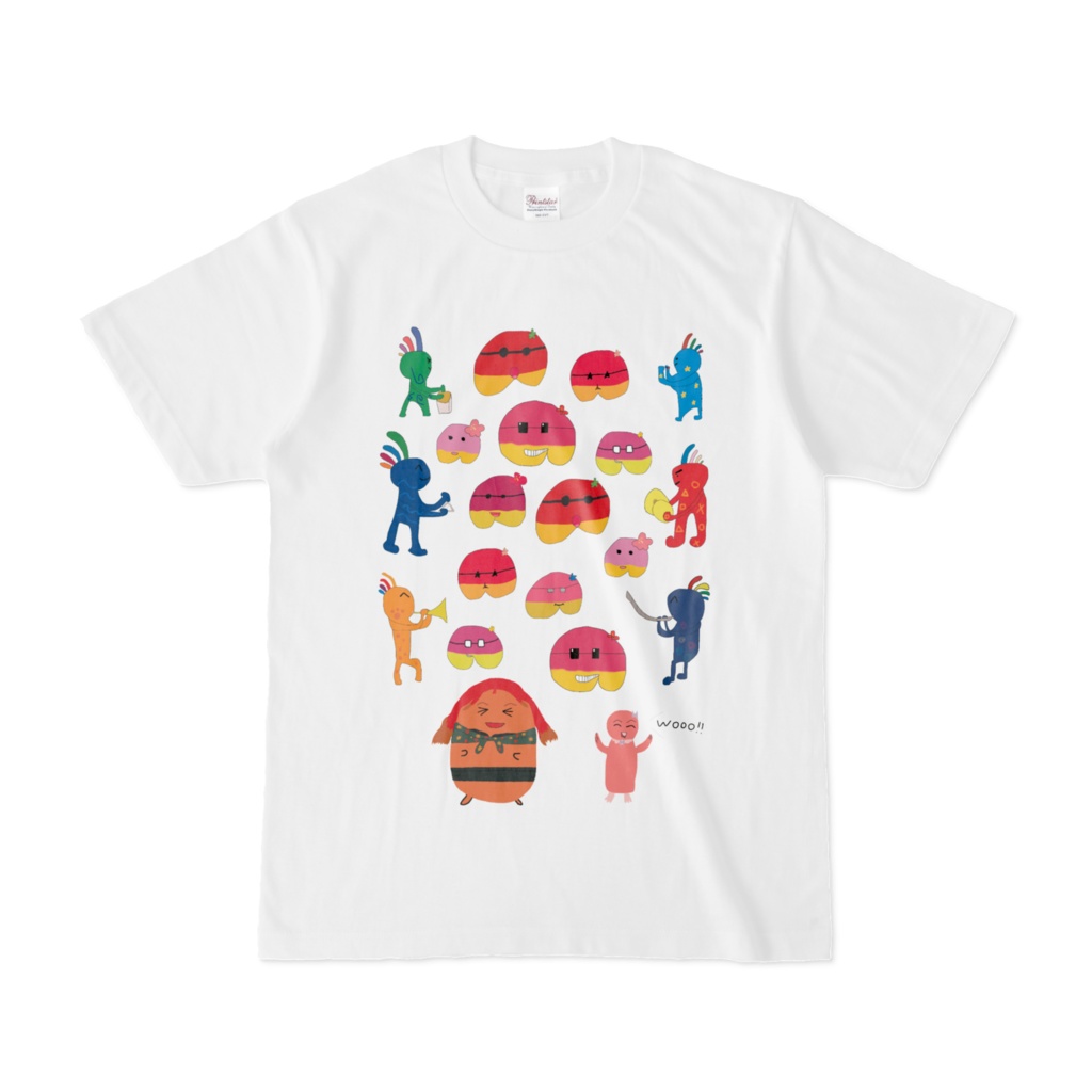 2ndAnniversary羽合画伯のパレードTシャツ