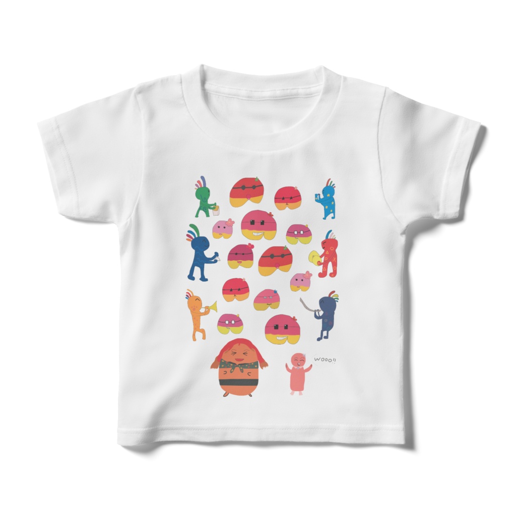 2ndAnniversary羽合画伯のパレードTシャツ(キッズサイズ)