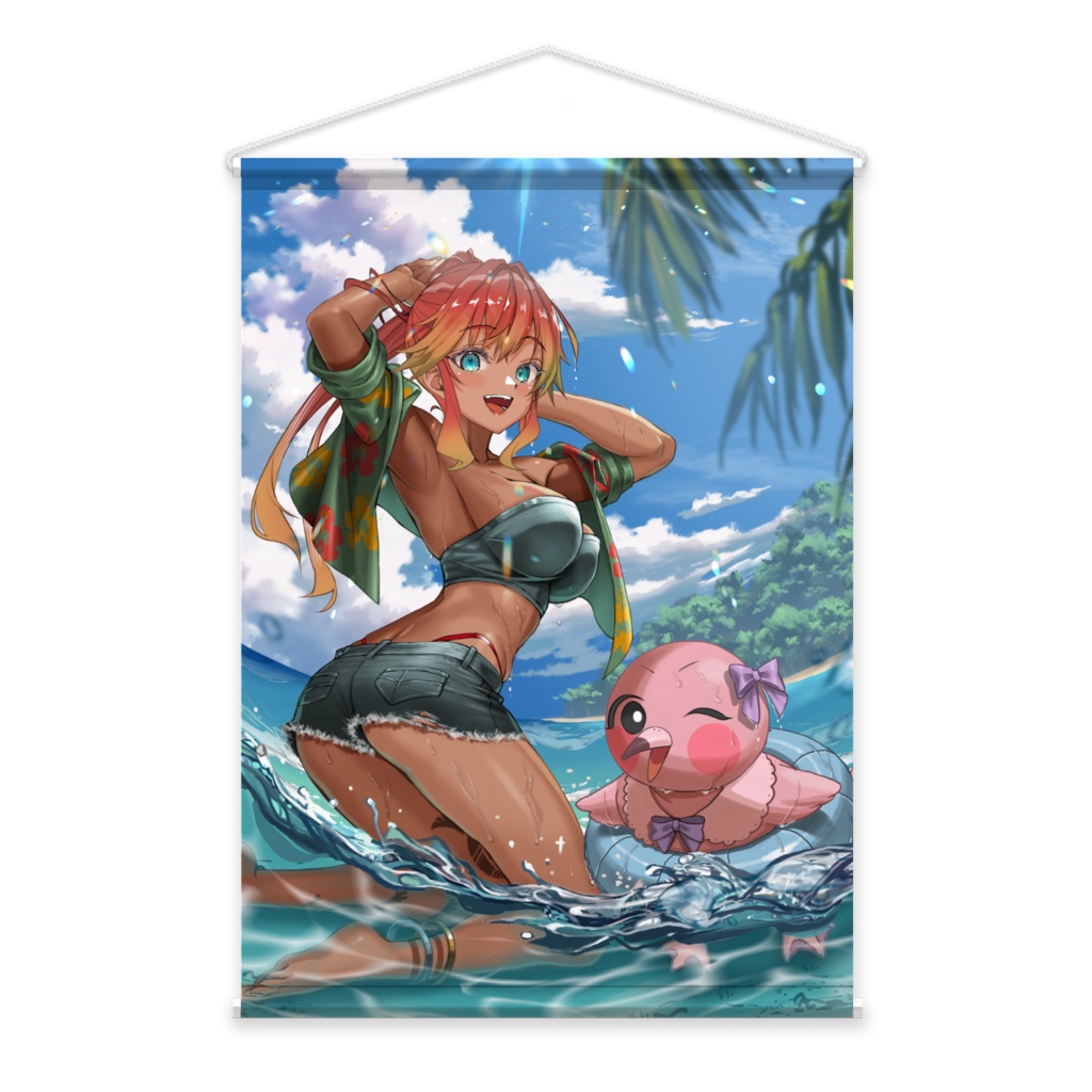 羽合アンHBD2024タペストリー