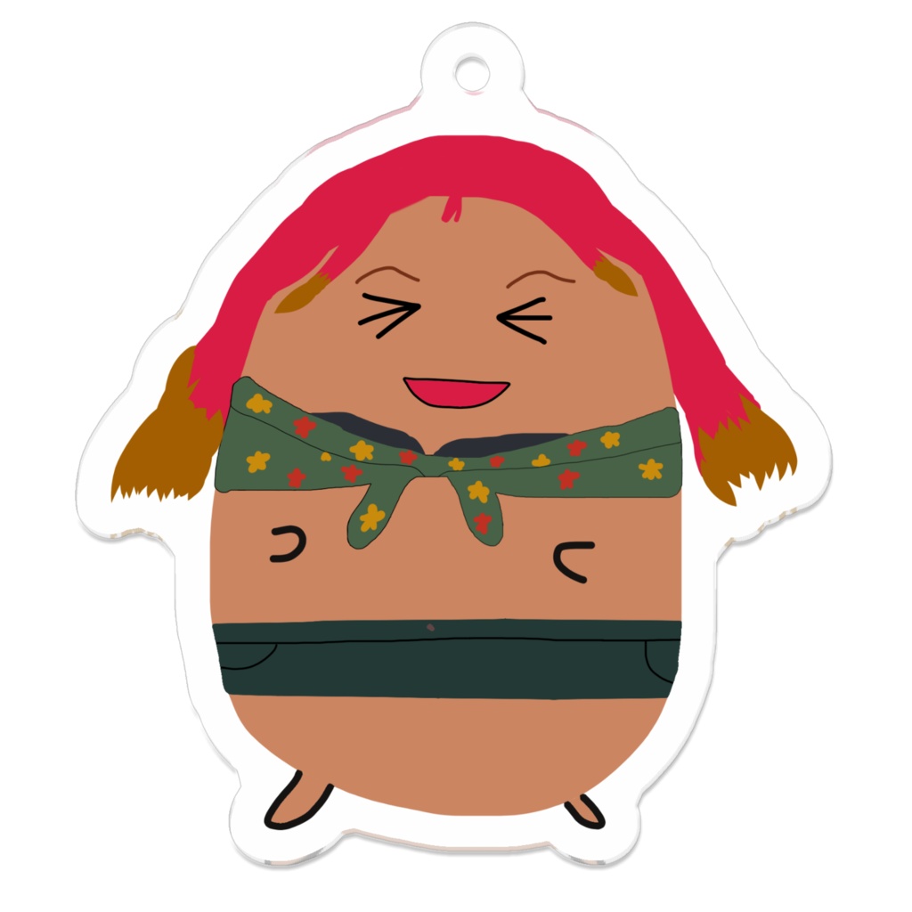 羽合画伯のアクリルキーホルダー