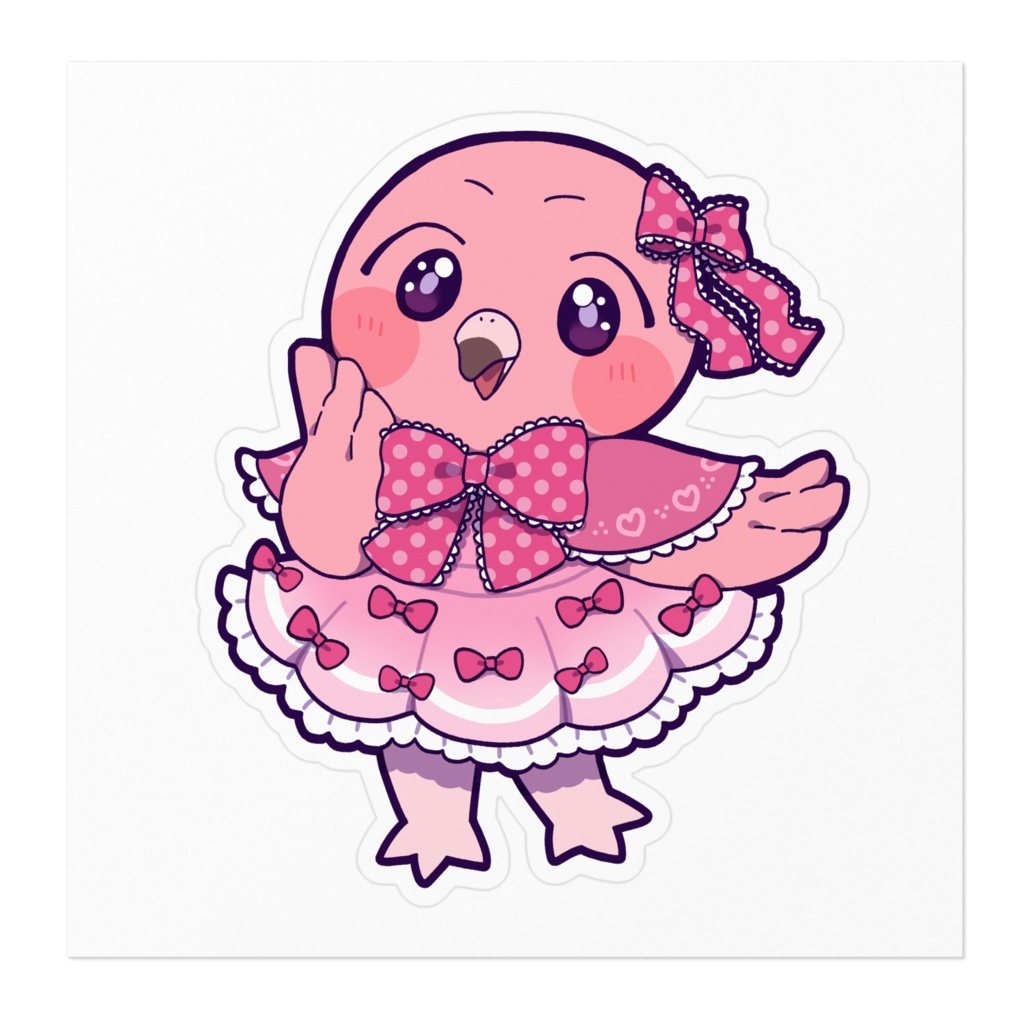 桃野トリHBD2025 ステッカー