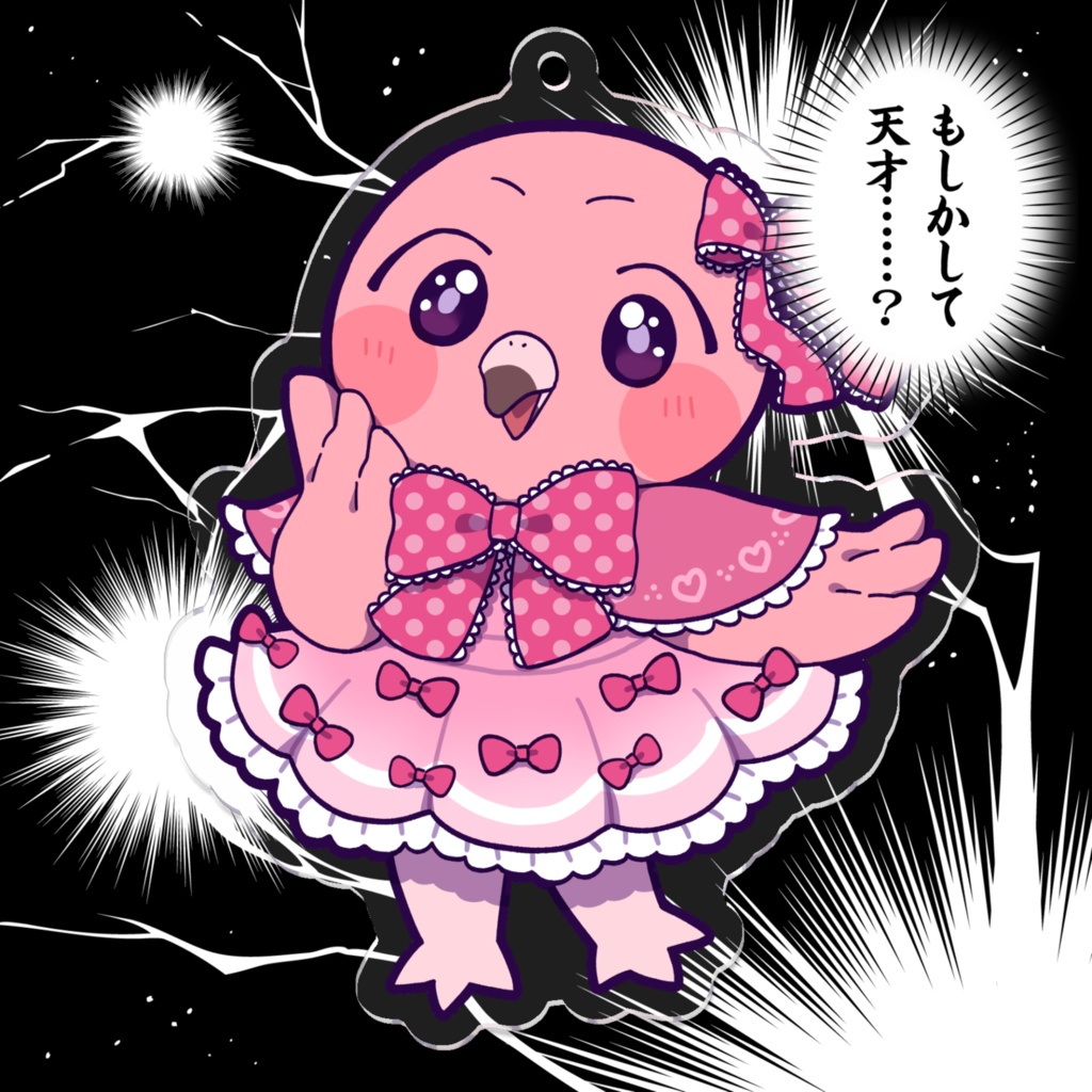 桃野トリHBD2025 アクリルキーホルダー(コーティングあり)