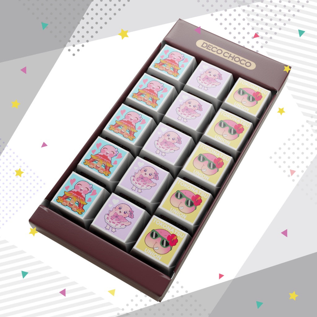 桃野トリHBD2025 DECOチョコ