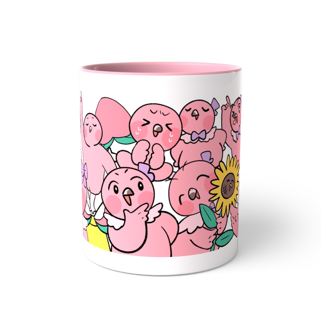 桃野トリHBD2026🍑ツートンカラーマグカップ