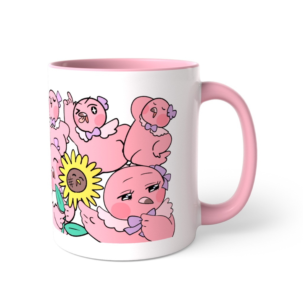 桃野トリHBD2026🍑ツートンカラーマグカップ