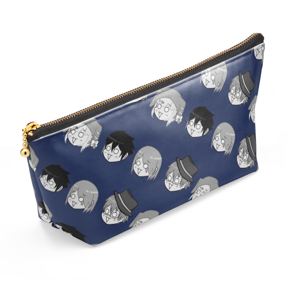 RIU饅頭ポーチ(ネイビー)