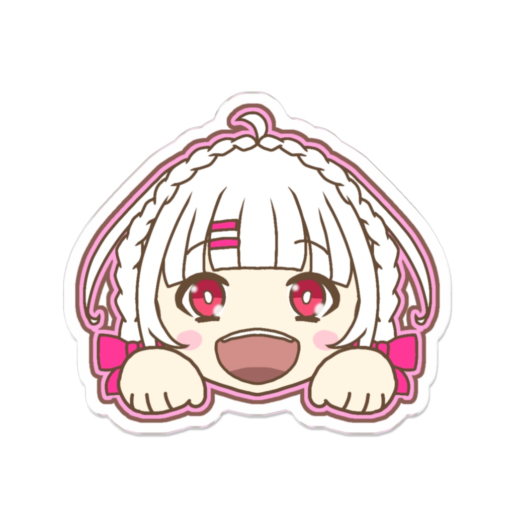 【暁しろは】アクリルバッジ