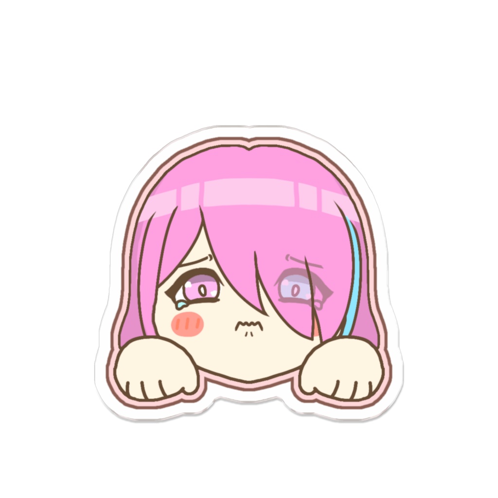 【苺月花恋】アクリルバッジ