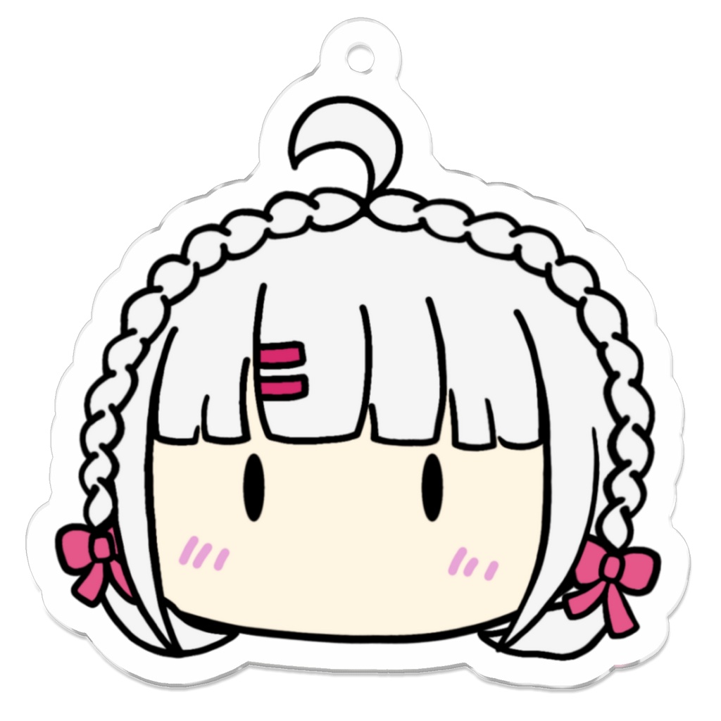 【暁しろは】通常 アクキー 50×50mm