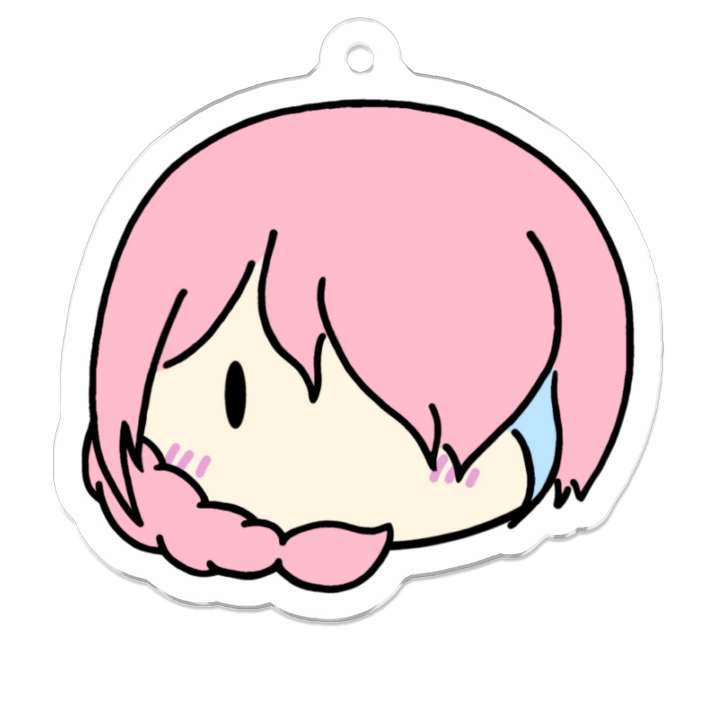 【苺月花恋】通常 アクキー 50×50mm