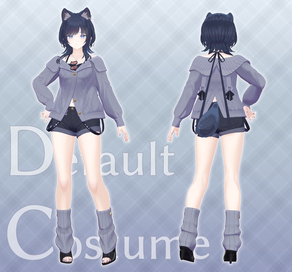 オリジナル3Dモデル「よかぜ」