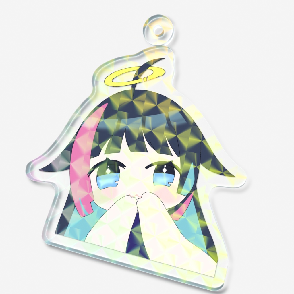 わるだくみメイのキラキラアクキー