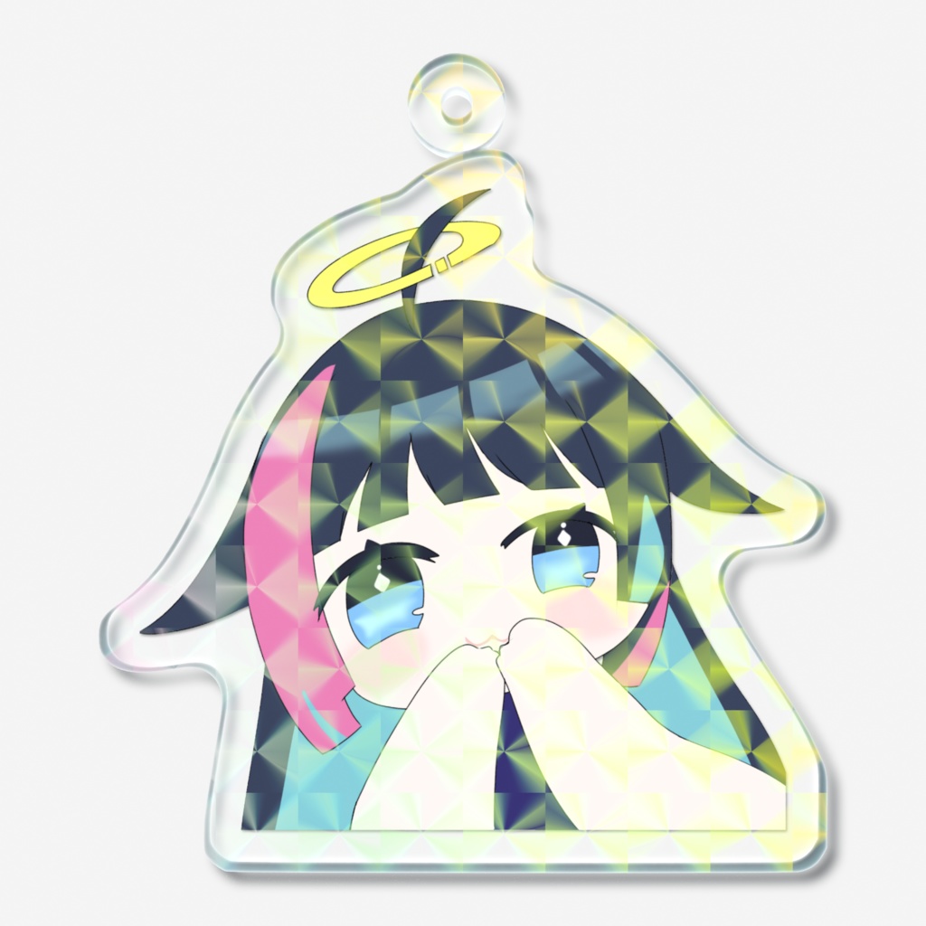 わるだくみメイのキラキラアクキー