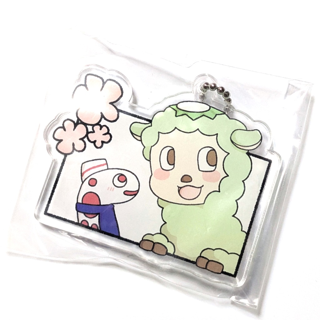 アクリルキーホルダー アルカパくん