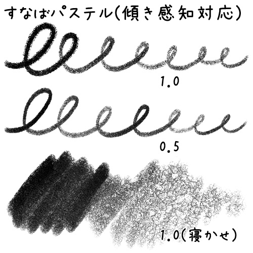 【CLIP STUDIO】すなば鉛筆とパステルのセット