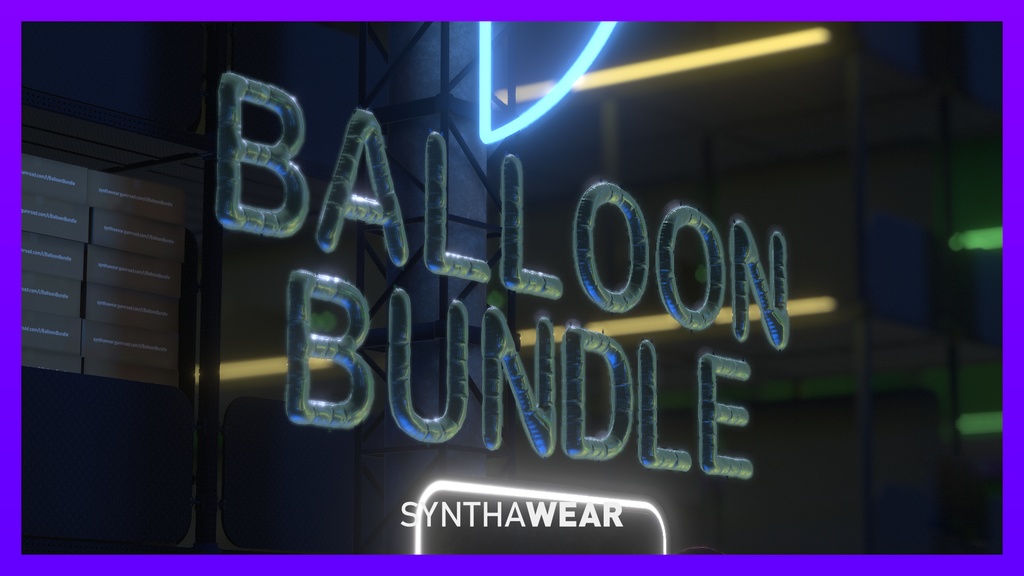 The Ultimate Balloon Bundle | VRChat World Asset