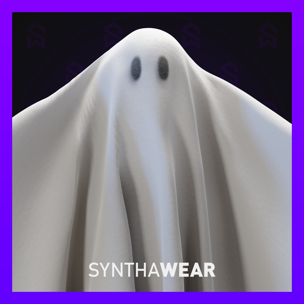 Ghost Costume | VRChat Avatar | PCVR & Quest