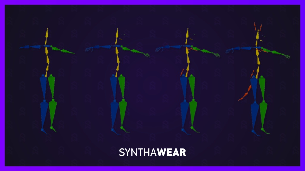 Humanoid Armatures | VRChat Asset | Blender