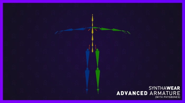 Humanoid Armatures | VRChat Asset | Blender