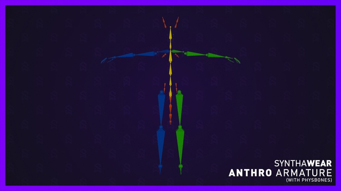 Humanoid Armatures | VRChat Asset | Blender