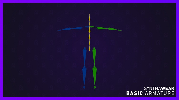 Humanoid Armatures | VRChat Asset | Blender