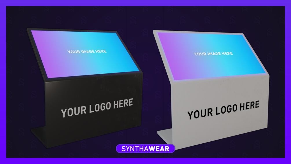 Digital Display Pack | VRChat World Asset