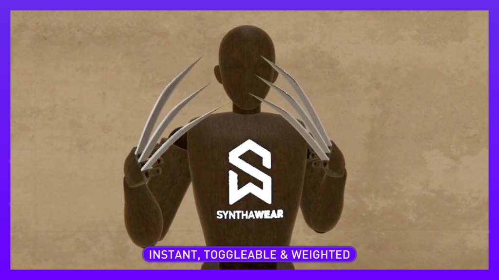 Retractable Claws | VRChat Asset