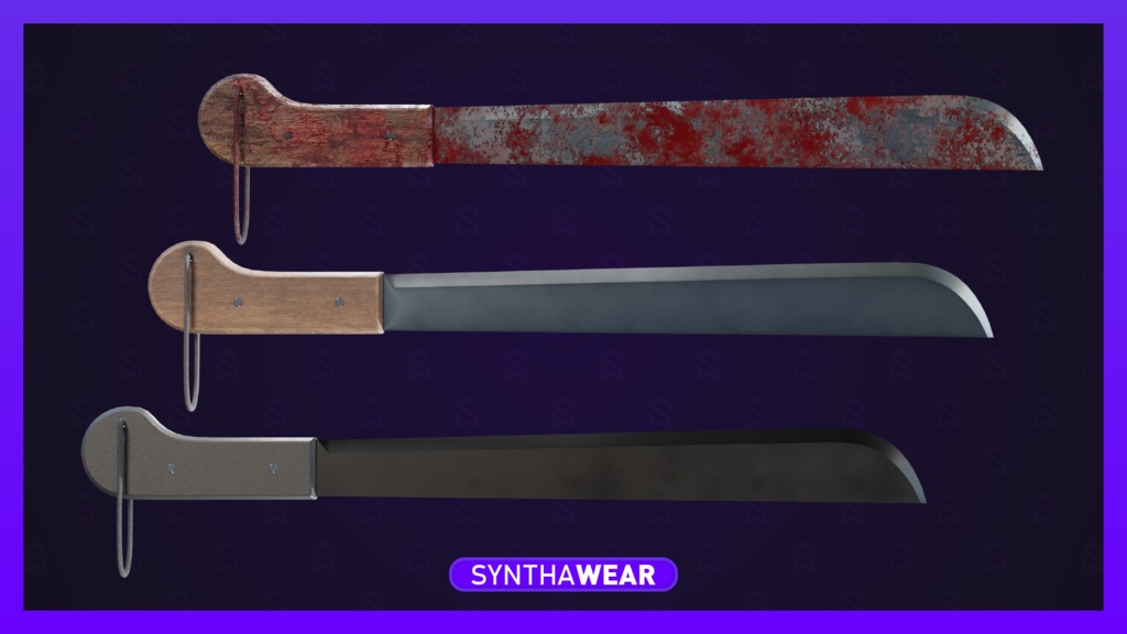 Machete | VRChat Asset | PCVR & Quest