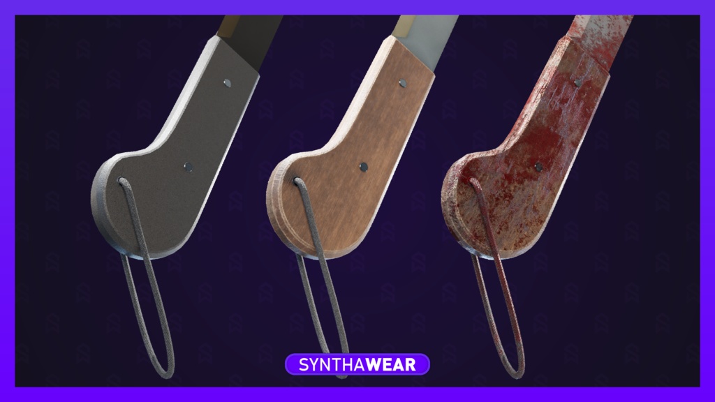 Machete | VRChat Asset | PCVR & Quest