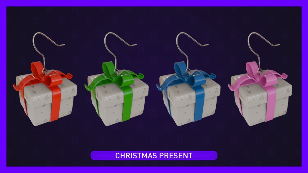 Christmas Earrings | VRChat | PC & Quest