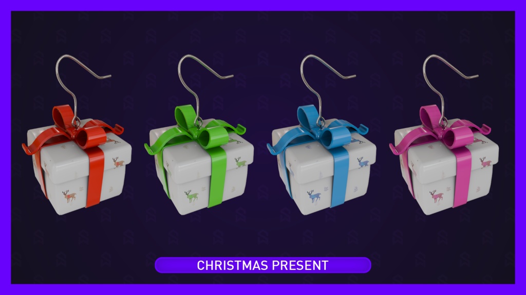 Christmas Earrings | VRChat | PC & Quest