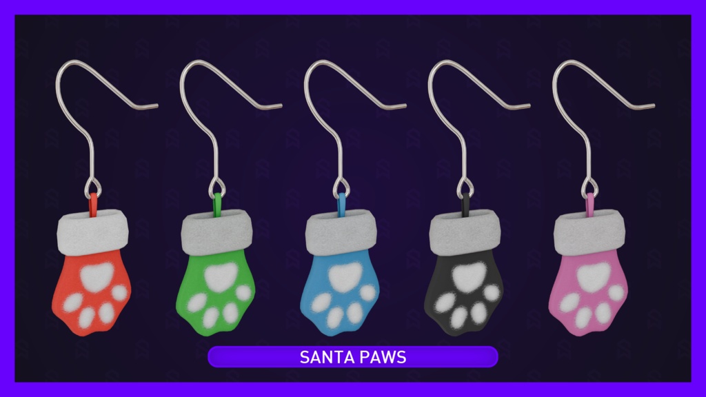 Christmas Earrings | VRChat | PC & Quest