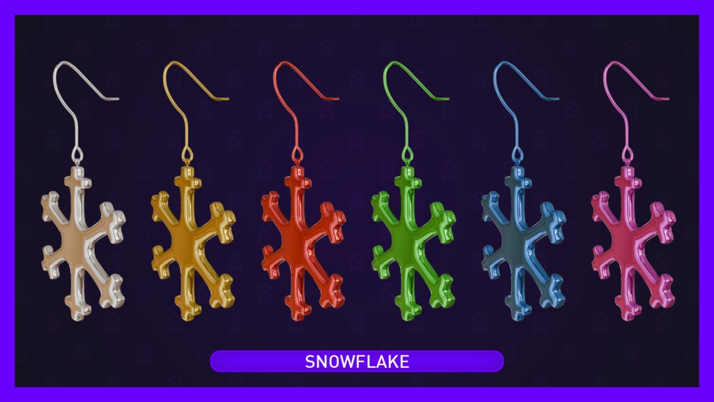 Christmas Earrings | VRChat | PC & Quest