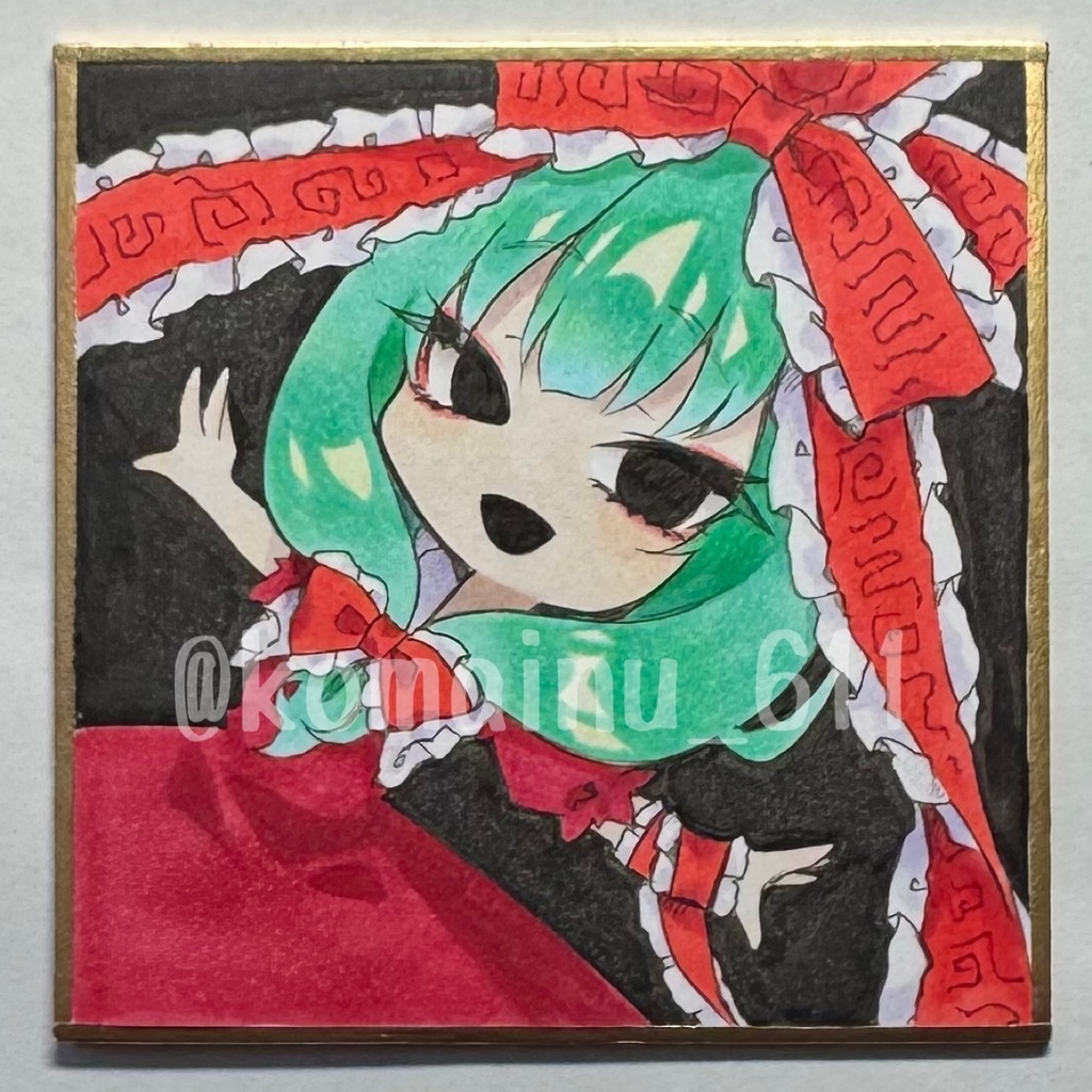 東方Project 豆色紙