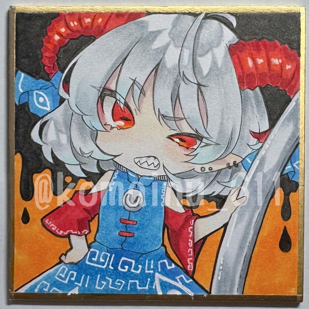 東方Project 豆色紙