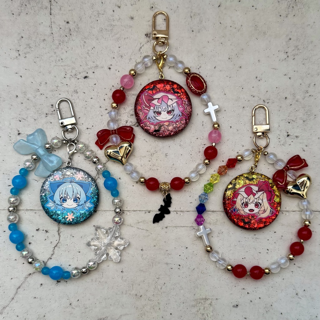 キャライメージビーズチャーム