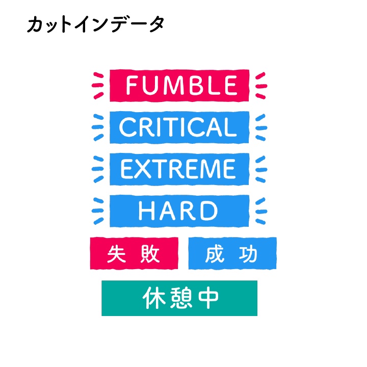 超シンプルCoC用ココフォリアテンプレート
