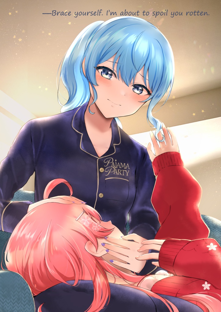 (予約受付中)【ホロクル12th新刊】【みこめっとラブコメ短編集】すいちゃん、みこちゃんのこと甘やかしすぎ!