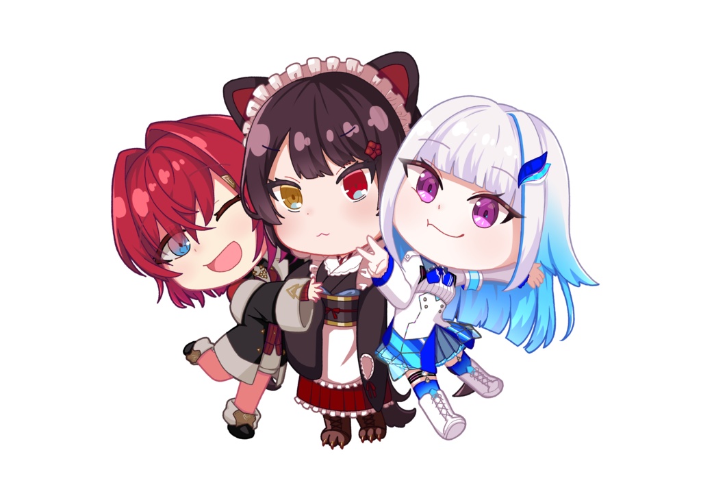 【非公式】さんばか アクリルキーホルダー