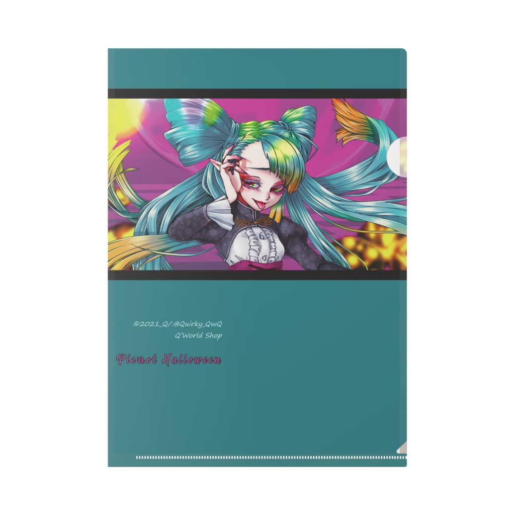 Halloween！miku【A4クリアファイル】