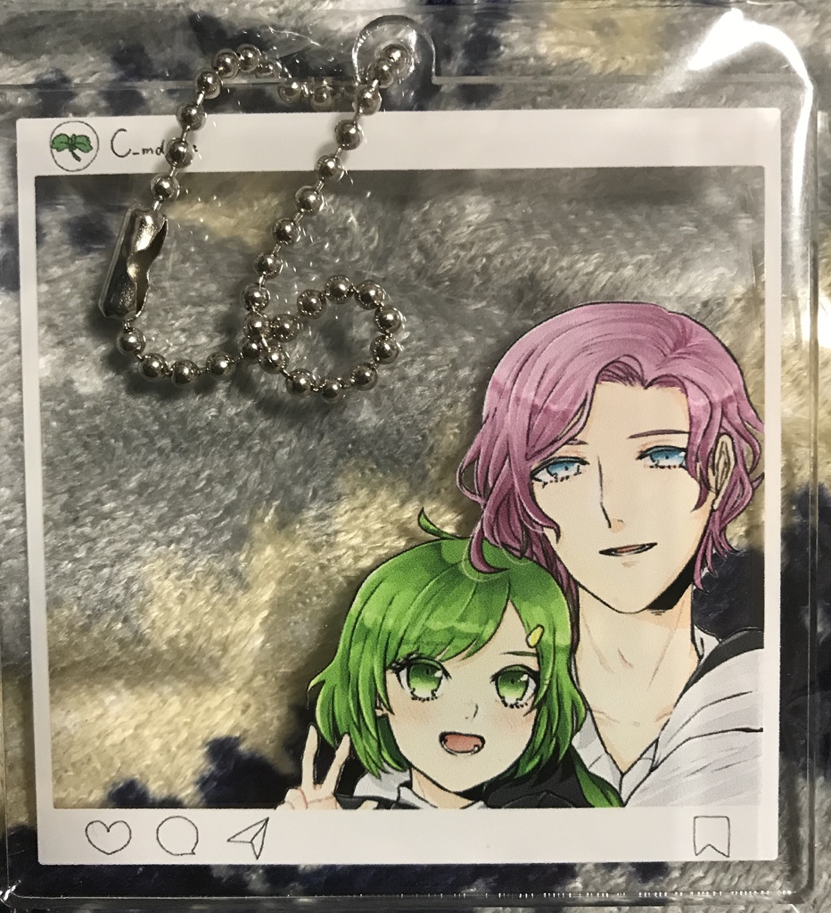 SNS風ちぃみどアクキー 
