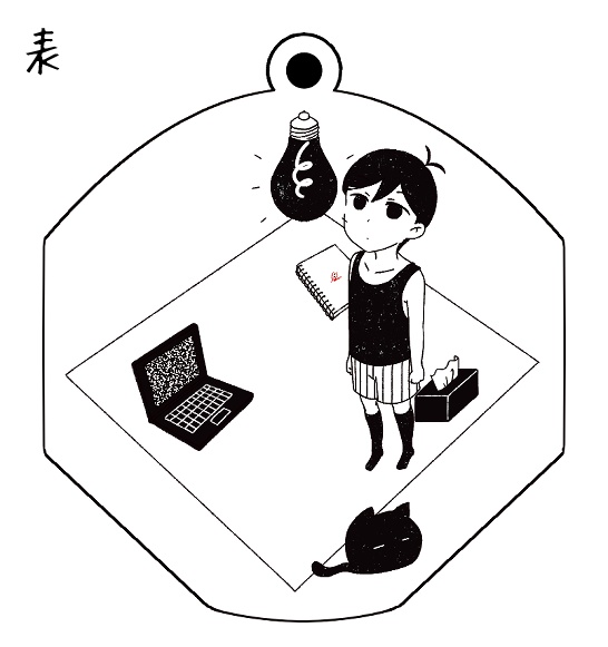 OMORI アクリルストラップ