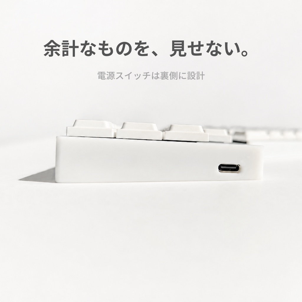 Split40 40% ワイヤレス 分割キーボード ロープロファイル ロウスタッガード