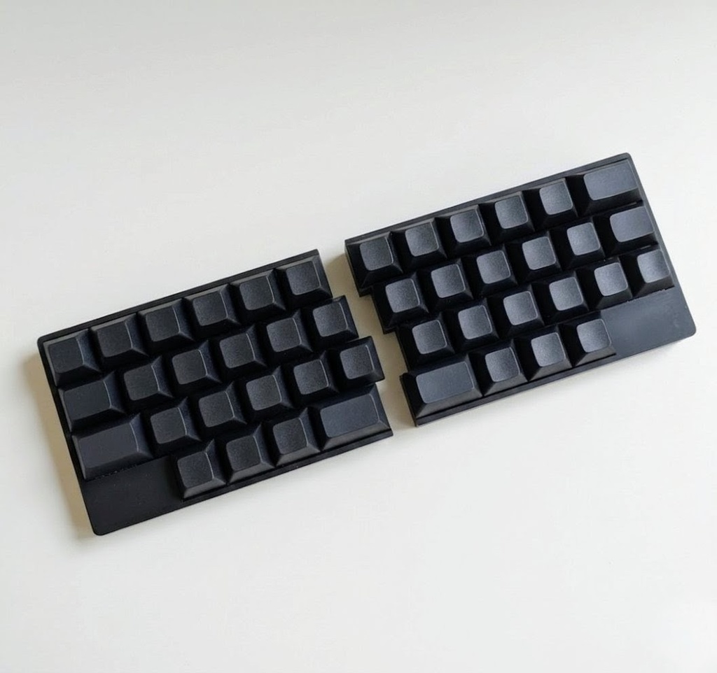 Split40 無線 40% 分割キーボード ロープロファイル ロウスタッガード