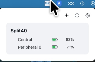 Split40 無線 40% 分割キーボード ロープロファイル ロウスタッガード