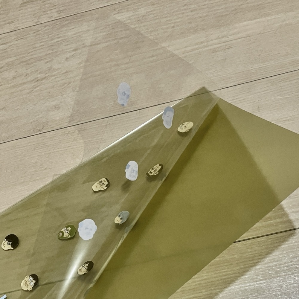 OSSANクリアファイル B5