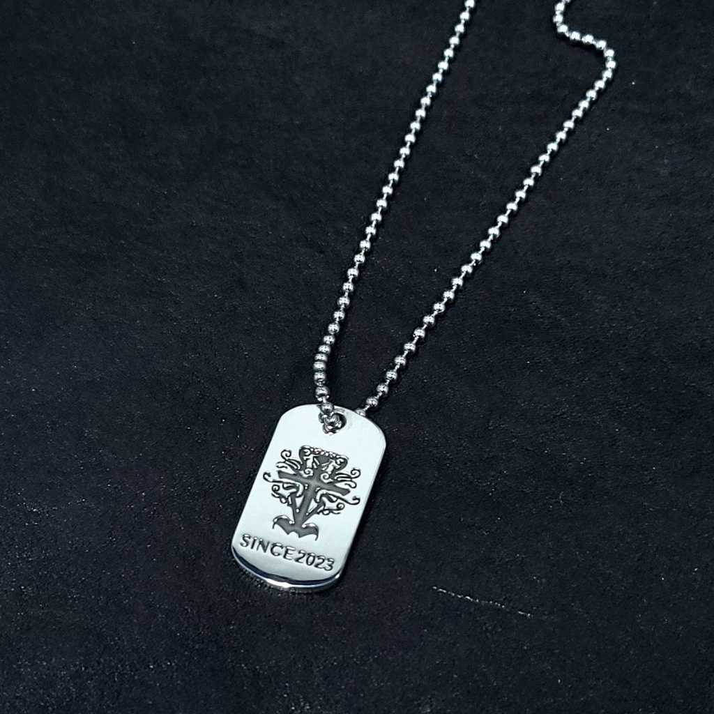 T-CROSS SILVER DOG-TAG