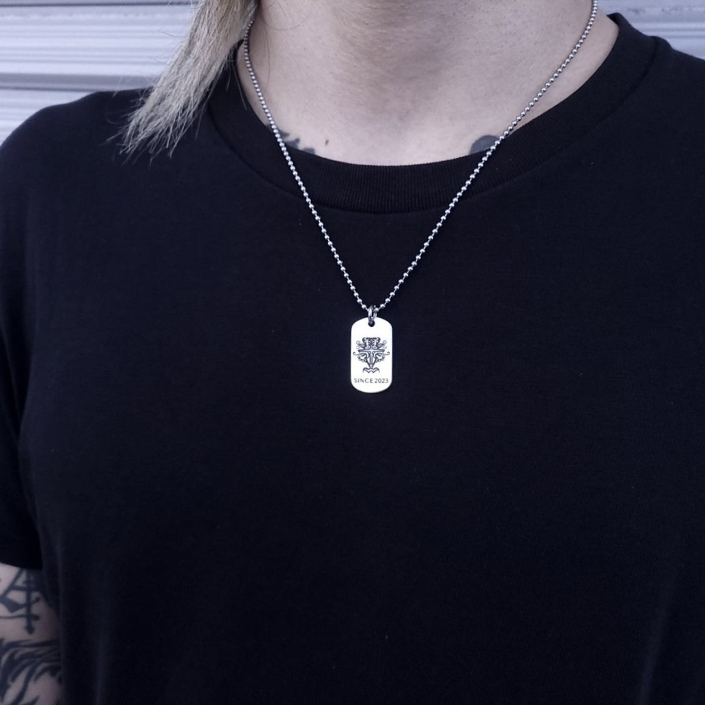 T-CROSS SILVER DOG-TAG